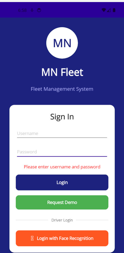 MN Fleet Mobile Login